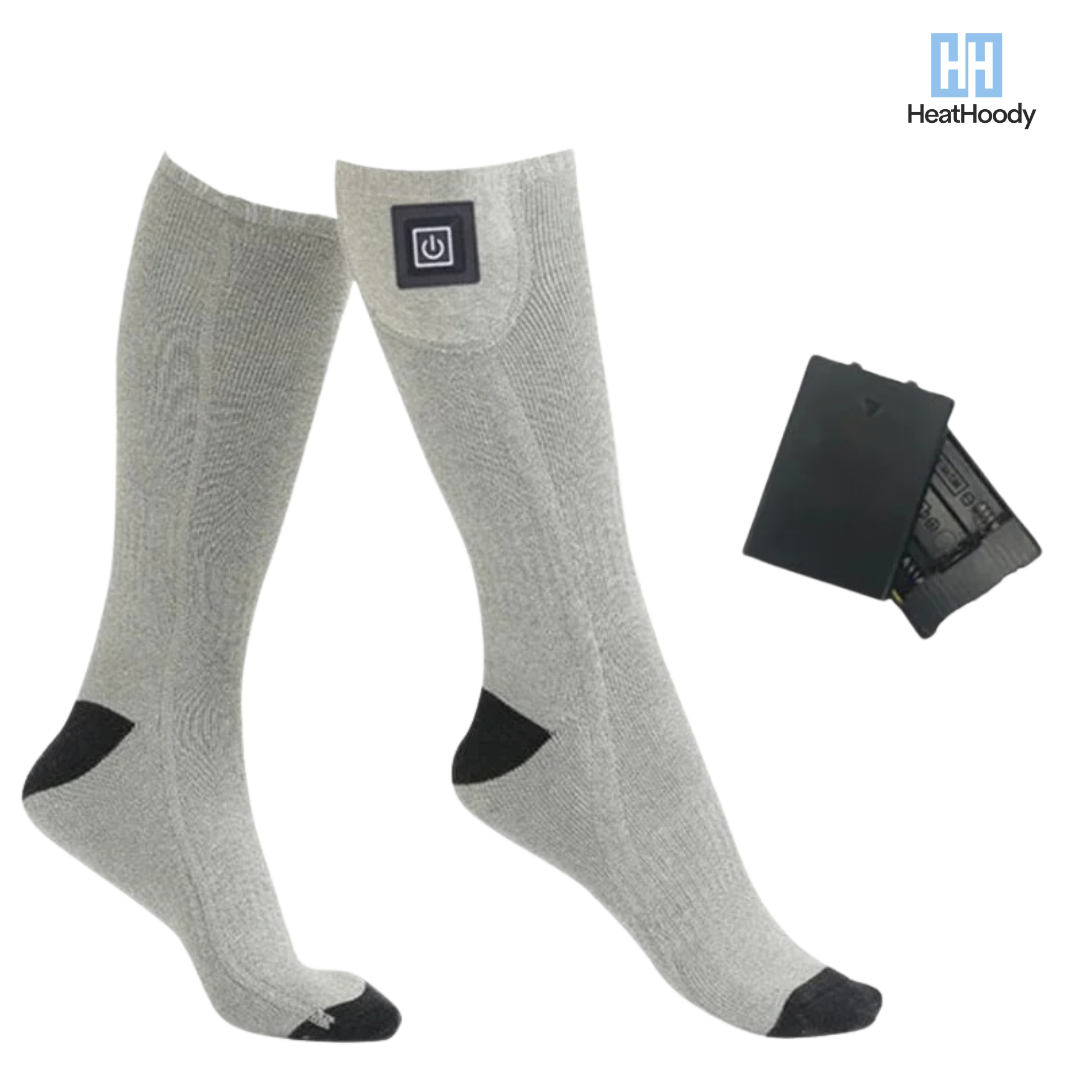 Heatsox™ - Chaussettes chauffantes (3 niveaux)