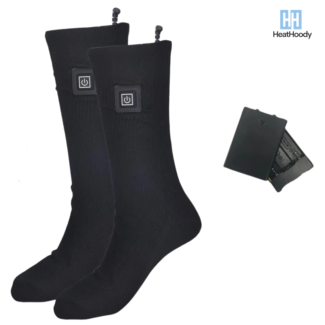 Heatsox™ - Chaussettes chauffantes (3 niveaux)