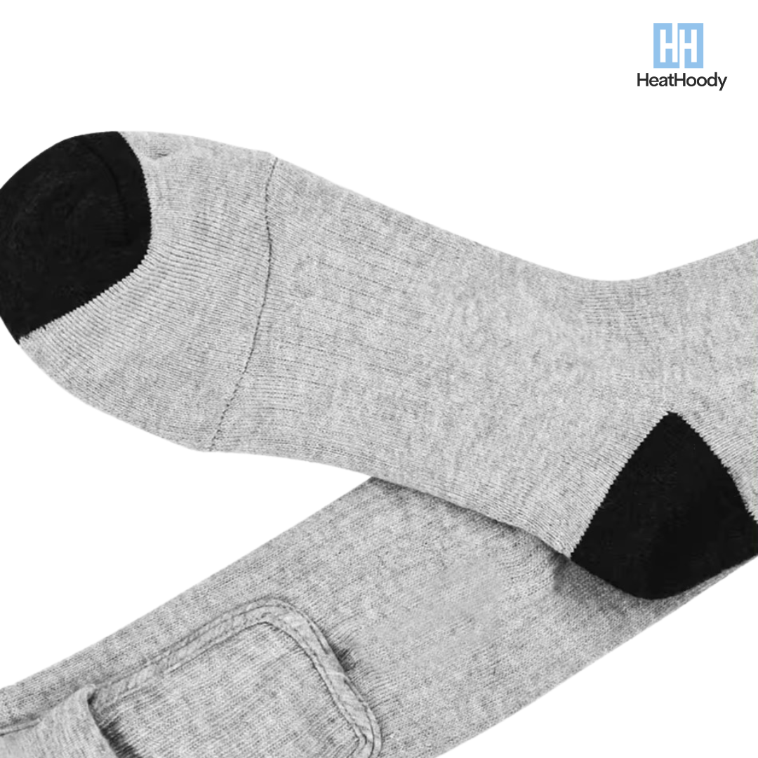 Heatsox™ - Chaussettes chauffantes (3 niveaux)