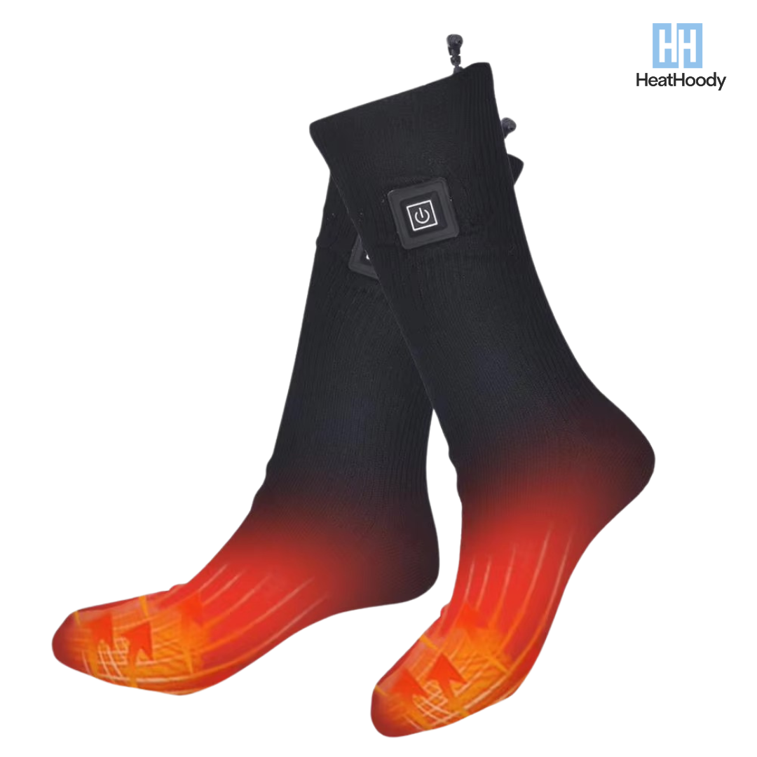 Heatsox™ - Chaussettes chauffantes (3 niveaux)